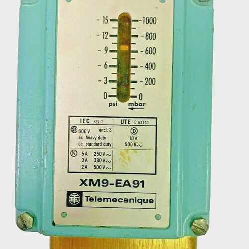 Telemecanique XM9-EA91 Adjustable Vacuum Switch -1000 to 0 m
