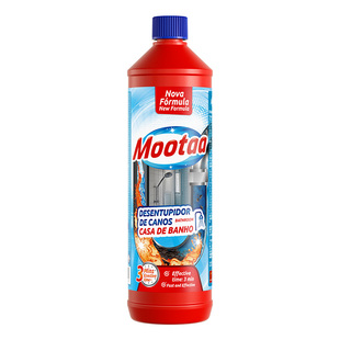 Mootaa管道疏通剂强力溶解剂液体重厨房下水道神器头发厕所*3瓶