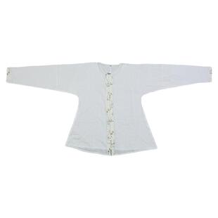 原创新品传统汉服明制竖领对襟圆领衫棉宽松通勤休闲上衣纯色长袖