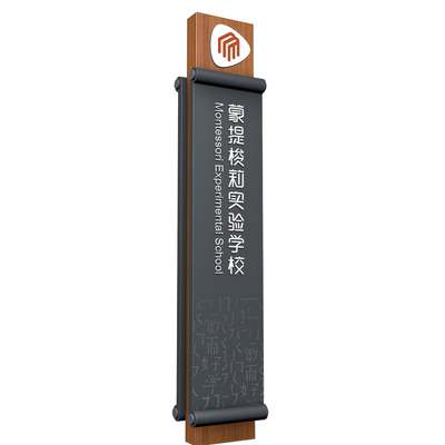 户外立式精神堡垒导向立牌路标