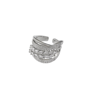 定制戒指FRIDAYJEWELRY锆石百搭