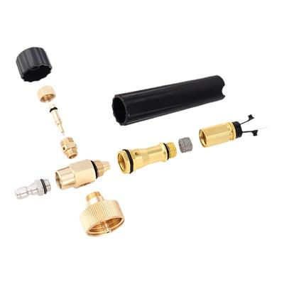 高压清洗机泡沫喷壶pa配件不锈钢