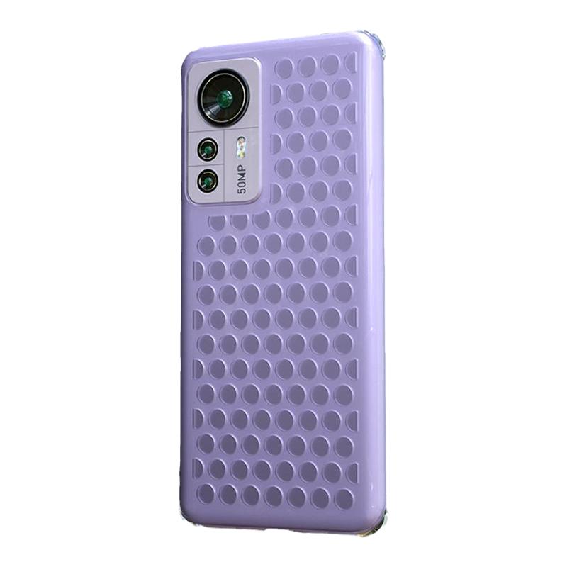 适用红米k70手机壳散热k60/k60pro镂空透气k70pro全包气囊防摔k50/k50pro透明软壳redmik60至尊游戏降温壳k80