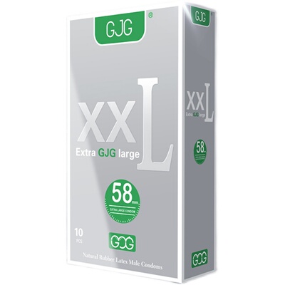 GJG大号超薄避孕安全套58mm加大码男用byt外贸款出口特大号套套