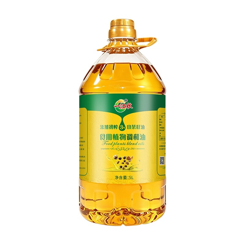 一江秋野山茶籽调和油瓶装家用