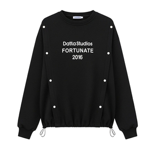 女大童卫衣春秋款2025新款女童初中生青少年套头上衣秋装打底衫