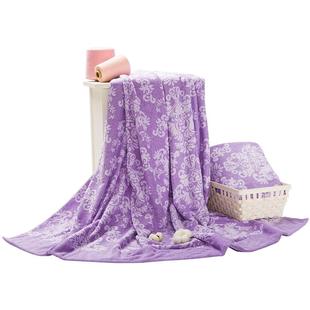 棉田毛巾被纯棉毯子盖毯冬四季柔软透气午休午睡毯空调毯毛巾被