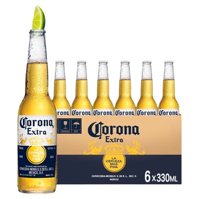 科罗娜墨西哥风味啤酒330ml*6瓶