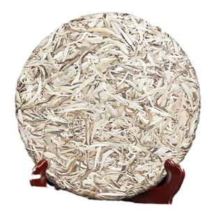 2016年福建白毫银针茶饼正宗高山白茶颗颗嫩芽毫香白茶饼厂家直销