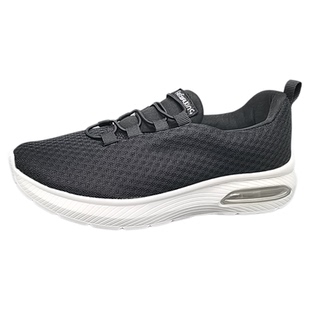 跨境外贸厚网女鞋减震气垫旅游鞋走步鞋透气断码运动鞋一脚蹬软底