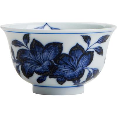 景德镇陶瓷高端青花茶杯