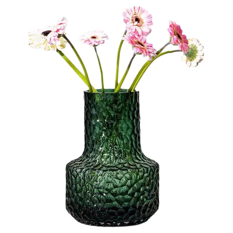 【店长推荐】水养鲜花百合花器蜂巢轻奢ins风玻璃花瓶插花摆件