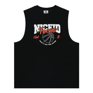 NICEID NICE篮球坎肩训练服实战透气运动背心宽松无袖上衣潮流
