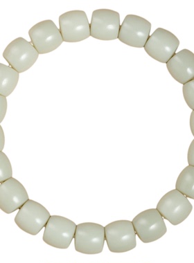 新疆和田玉且末料特细青白玉手链