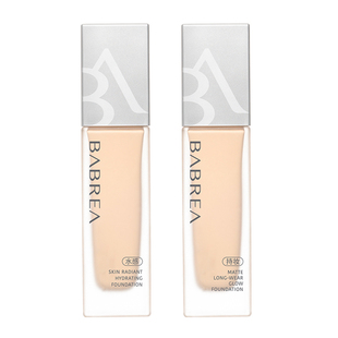 芭贝拉粉底液控油持久不易脱妆遮瑕服帖提亮混油干皮粉霜巴贝拉