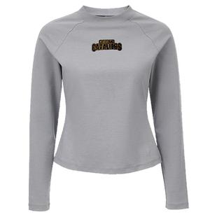 25春季新品 NBA ATELIER女士克利夫兰骑士队圆领修身长袖T恤女