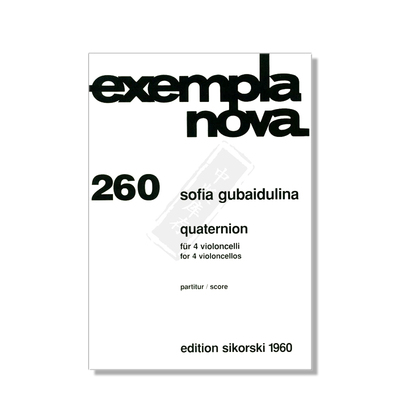 四重奏古拜杜丽娜四把大提琴