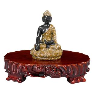 实木根雕奇石底座泰山石头底座托可挖槽古董花瓶花盆玉石摆件底座