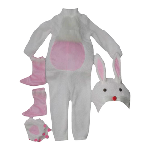 小兔子舞蹈演服童话剧舞台元旦女童小兔子乖乖演出服动物表演服装