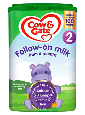[英国直邮]牛栏2段Cow & Gaty易乐罐二段婴幼儿牛奶粉爱尔兰进口