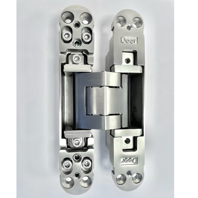 精铸不锈钢三维可调铰链暗暗门铰十字暗藏隐藏铰链合页门隐形铰链