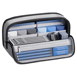 可立式磁吸大容量笔袋铅笔文具盒初中高中生女孩2026年新款高颜值超火ins小众不撞款男孩儿童小学生笔袋痛包