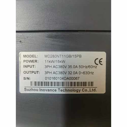 汇川变频器MD280NT11GB15PB11KW1
