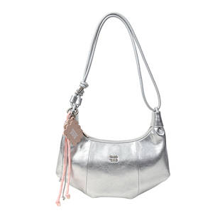 南风Chio2nd 星夜银色腋下包2025独特超好看包包女单肩斜挎月牙包