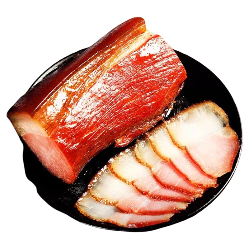 汉中宁强腊肉特产烟熏精品