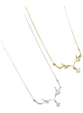 一鹿有你纯银项链女轻奢小众百搭