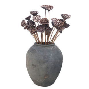 粗陶缸大号清仓大陶罐花盆大码花缸土陶旧缸微瑕大缸翁罐民俗瓦盆