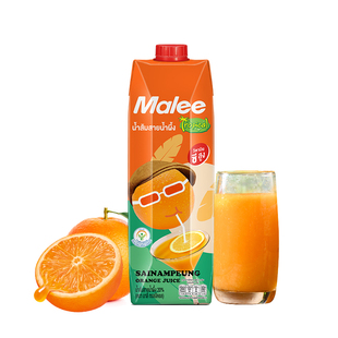 泰国玛丽Malee塞那蓬橙汁维C果汁饮品大瓶家庭分享装原装进口饮料