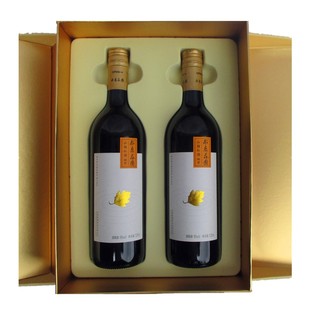 【祥凤凌空】泽州特产彤康庄园山楂红酒甜型礼盒装9度  720ml*2瓶