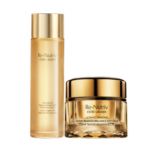 【新年礼物】雅诗兰黛白金黑钻逆龄护肤套装礼盒 面霜+水抗皱紧致