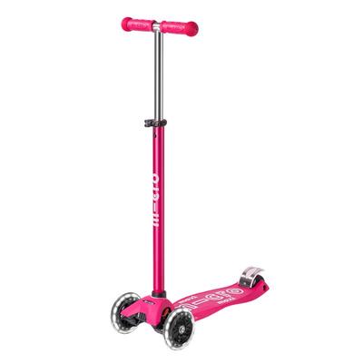 迈古micro滑板车男女中大童5/6/12岁遛遛滑轮车LED踏板滑滑车