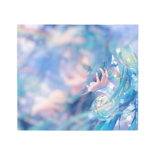 WALLHACK沃哈克夏日初音钢化玻璃鼠标垫女生电竞游戏FPS专用大号