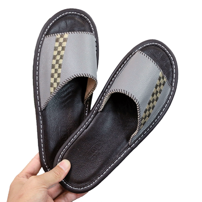 家用真皮凉拖鞋夏季情侣款