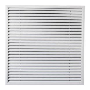 铝合金百叶窗暖气罩分水器遮挡罩家用散热装饰网定制柜门透气格栅