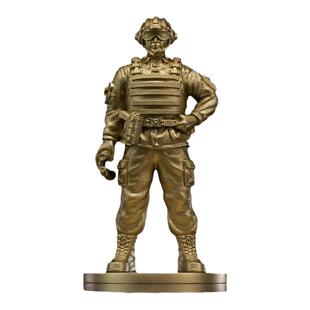 铜师傅无名英雄摆件铜兵人医生消防员桌面士兵人模型摆设手办礼品