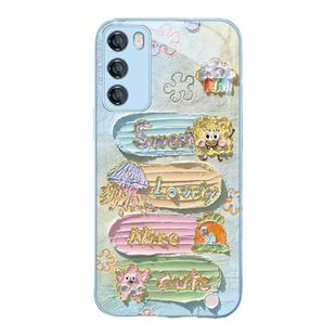 适用opporeno14迪丽热巴同款手机壳小米17/15pro海绵宝宝vivox100s/x200iqoo12/11/10派大星k70ultra玻璃neo9