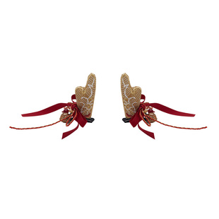 十三余童装【瑞龙启岁】冬季新年套装拜年服龙角配饰