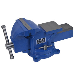 鸿源重型台虎钳家用老虎台钳工作台3寸4寸6寸8寸10寸小型台虎夹钳