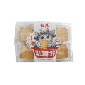怡派蒸土豆脆片饼干番茄味