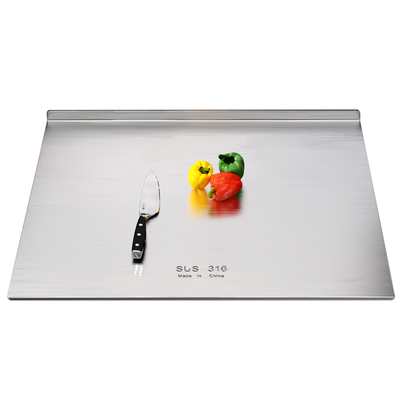316不锈钢菜板面板抗菌防霉厨房家用揉和双面加厚特大食品级案板