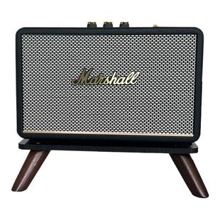 音响支架适用于马歇尔Wobunrnll/acton/stanmore减震实木桌面底座