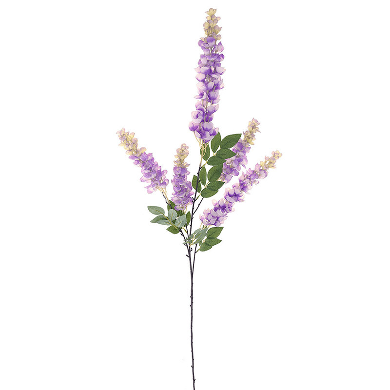 仿真阿勃勒巨型紫藤花长枝串假花