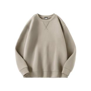 GV真维斯卫衣男款春秋季新款男士大码加绒青少年冬季圆领外套B