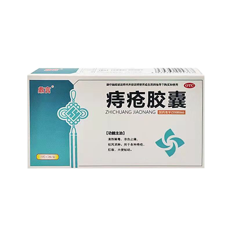 【鼎言】痔疮胶囊0.35g*42粒/盒