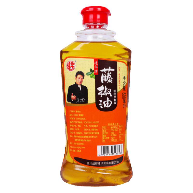 建华500ml四川特产包邮藤椒油