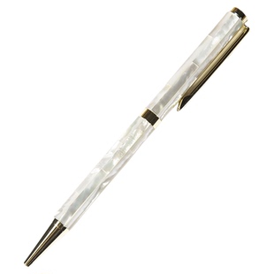 天然鲍鱼贝壳笔螺钿镶嵌贝雕圆珠笔贝母螺钿工艺品礼品装饰签字笔